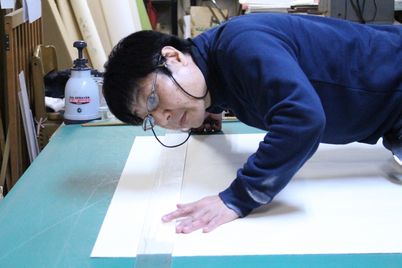 中野表具店3代目 中野泰仁さん
